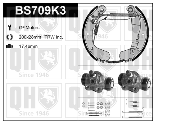 Quinton Hazell BS709K3