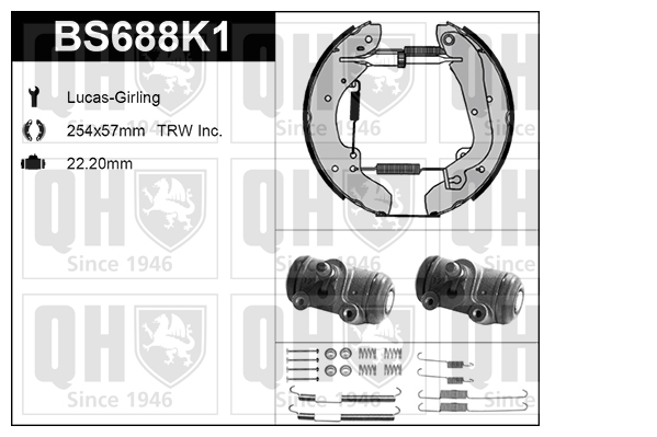 Quinton Hazell BS688K1