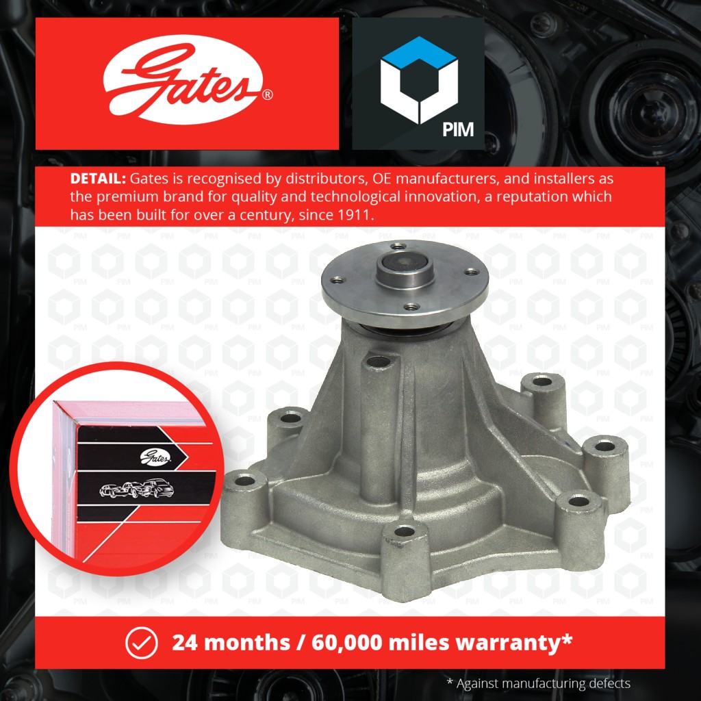 Gates Water Pump WP0177 [PM1469062]