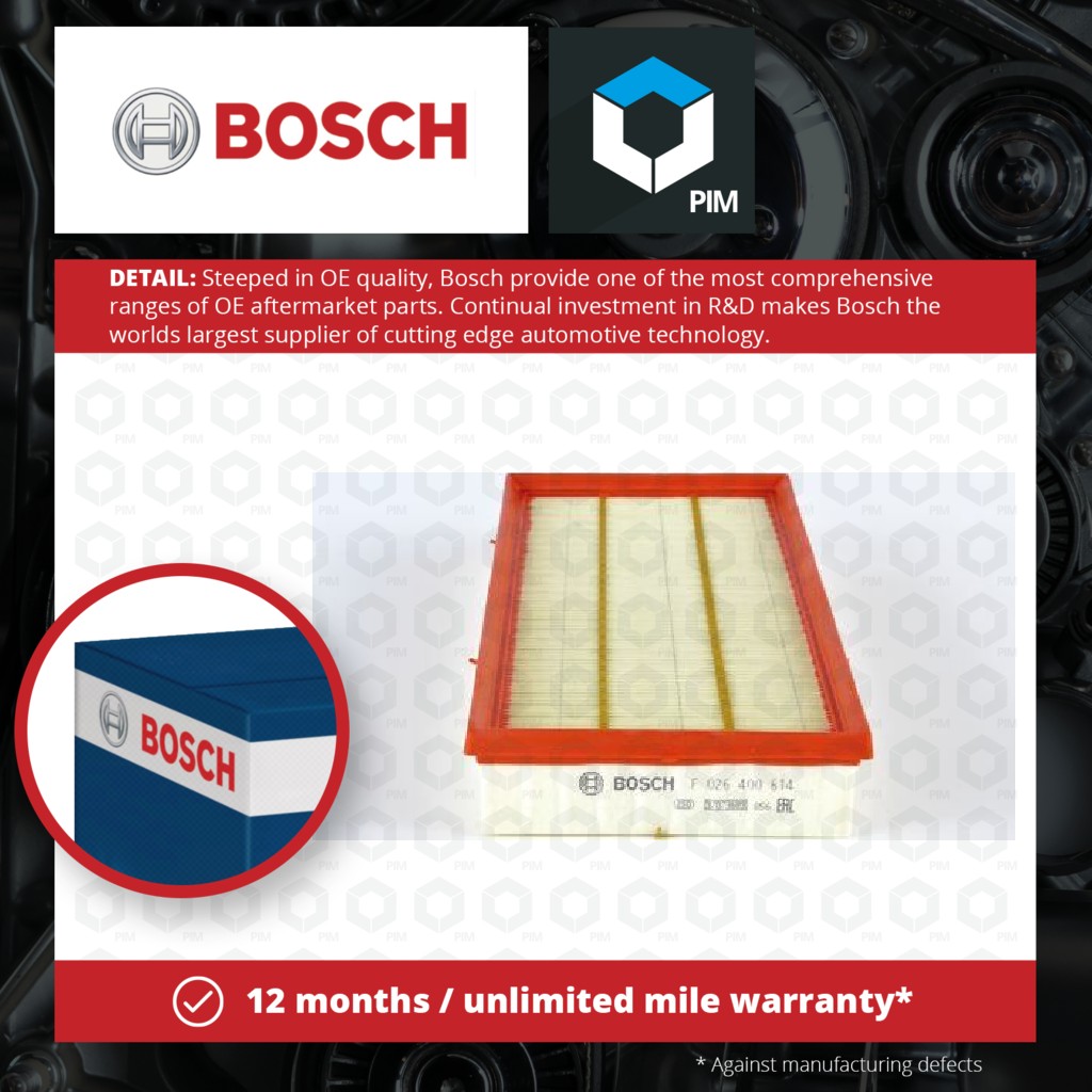 Bosch Air Filter F026400614 [PM1417087]
