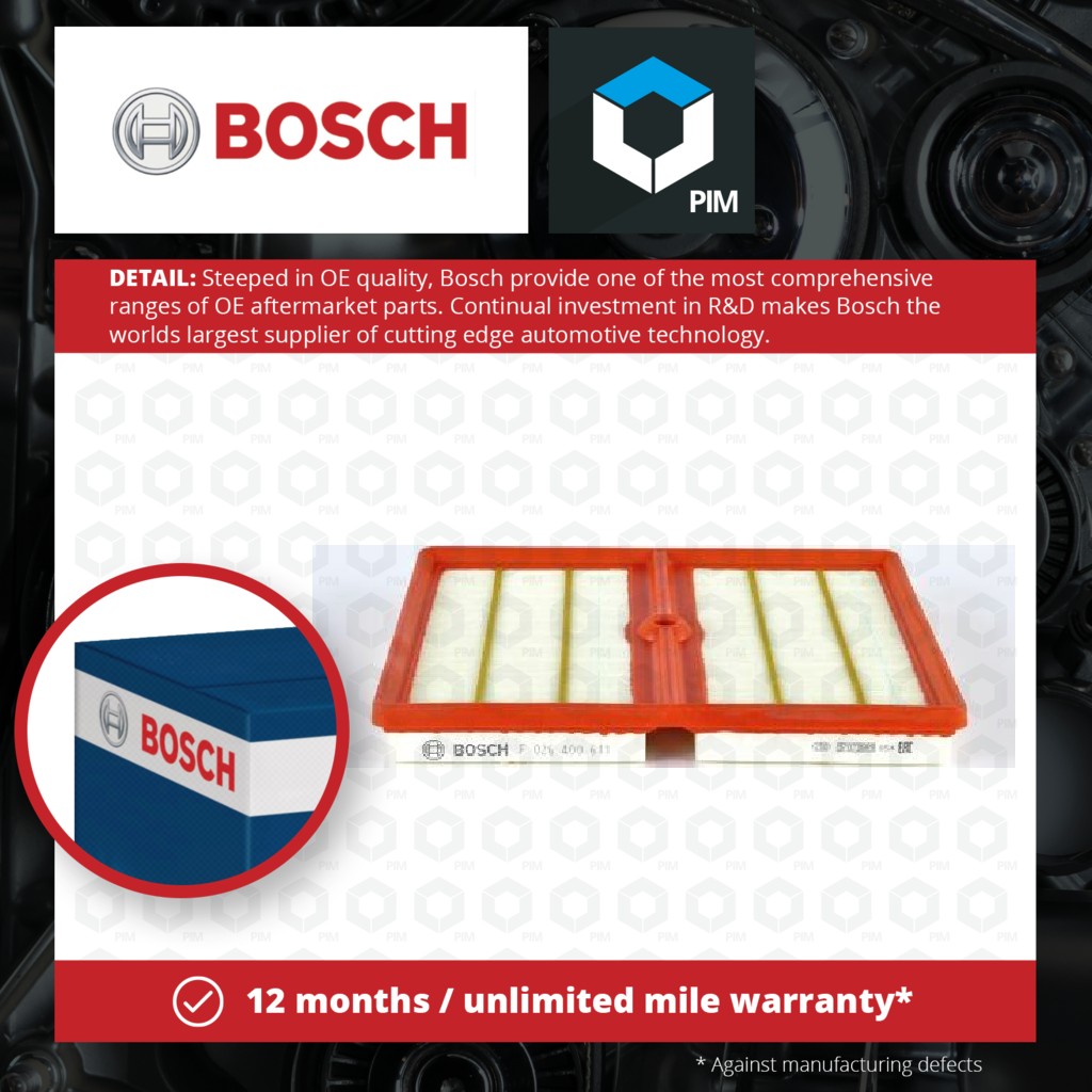 Bosch Air Filter F026400611 [PM1417085]