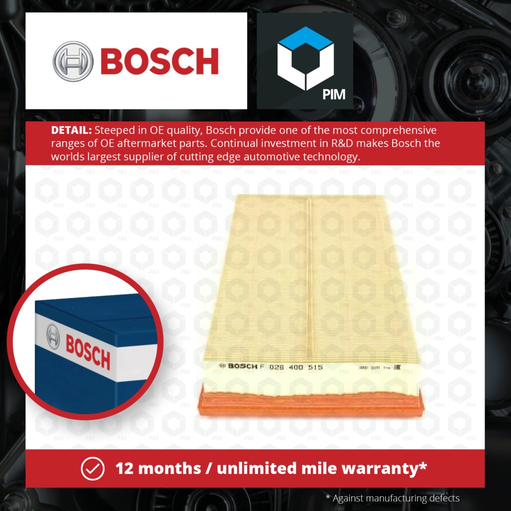 Bosch Air Filter F026400515 [PM1417046]