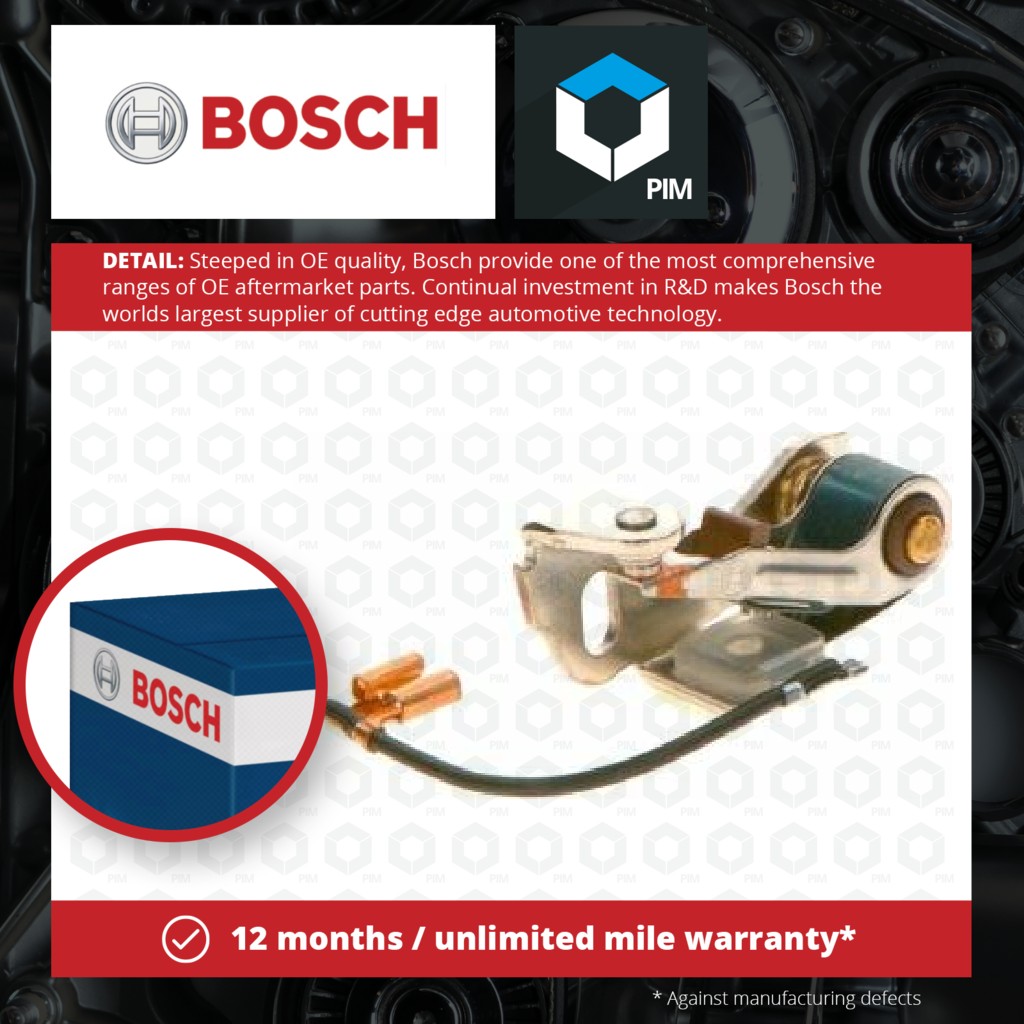 Bosch Ignition Contact Breaker 1237013052 [PM209344]