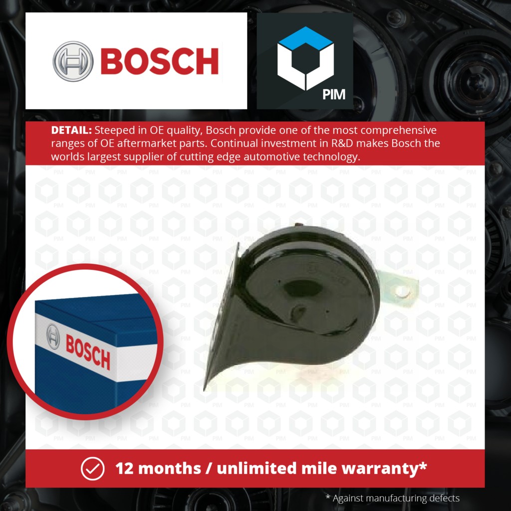 Bosch Air Horn 0986AH0501 [PM870587]