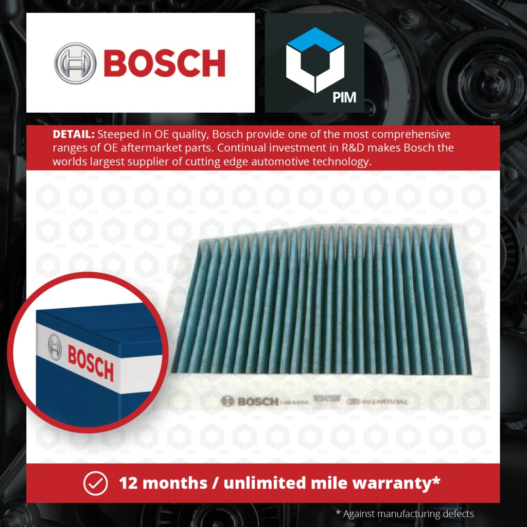 Bosch Pollen / Cabin Filter 0986628545 [PM1287275]