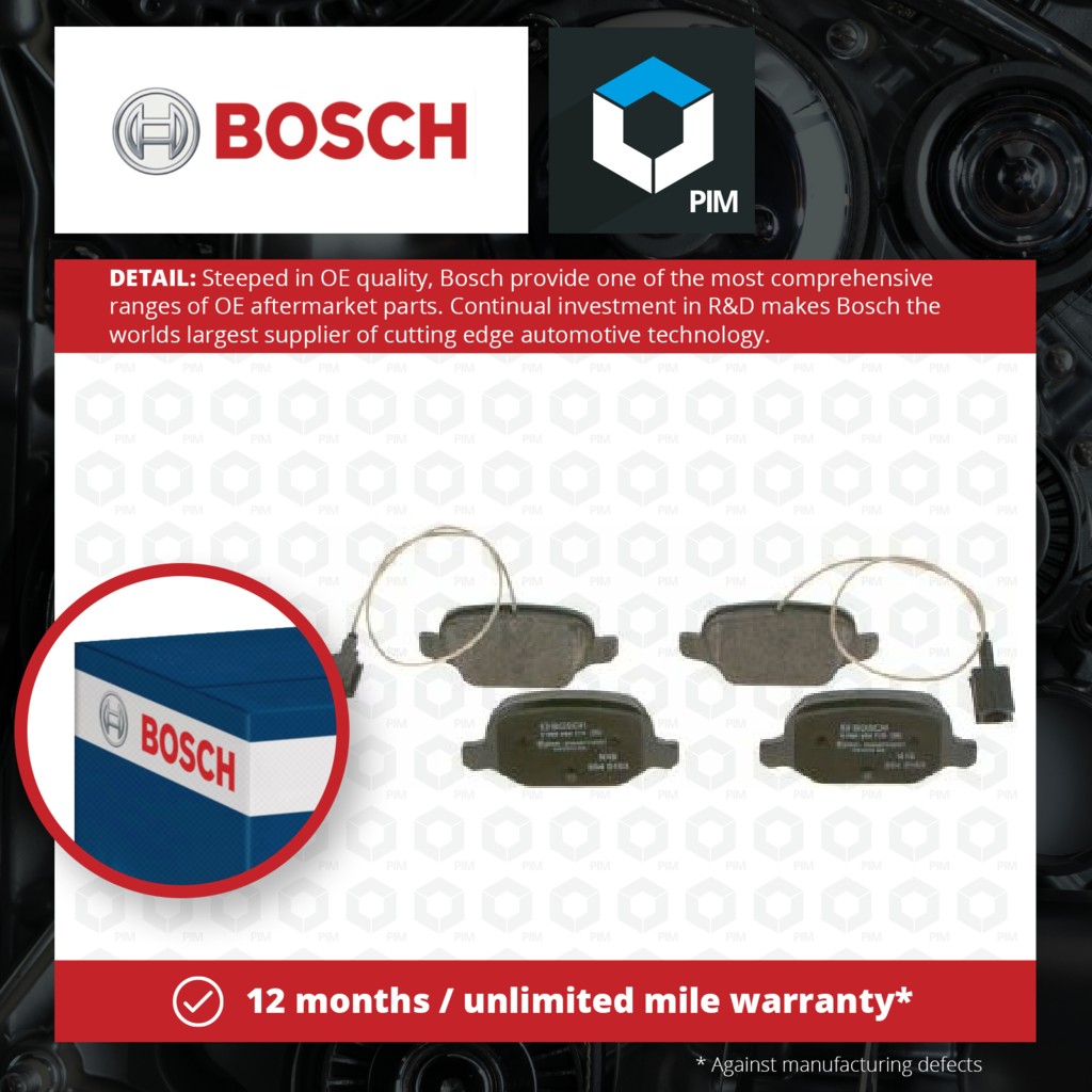Bosch Brake Pads Set 0986494779 [PM1286236]