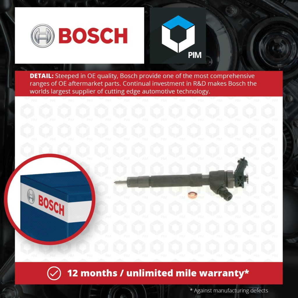 Bosch Diesel Fuel Injector 0986435273 [PM1283958]