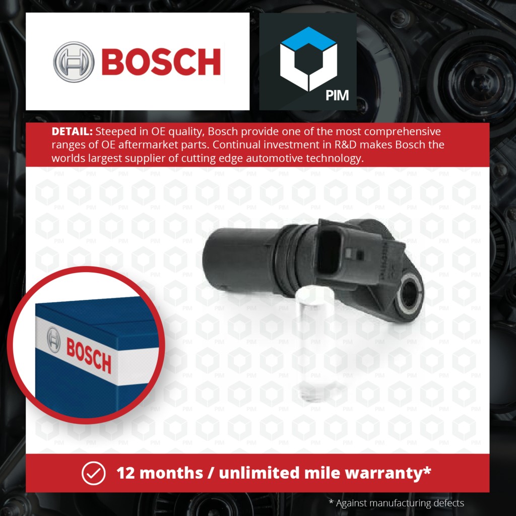Bosch RPM / Crankshaft Sensor 0986280441 [PM1283107]