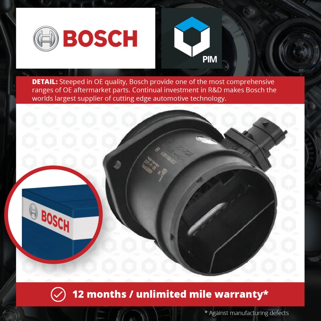 Bosch Air Mass Sensor 0281006833 [PM1265324]