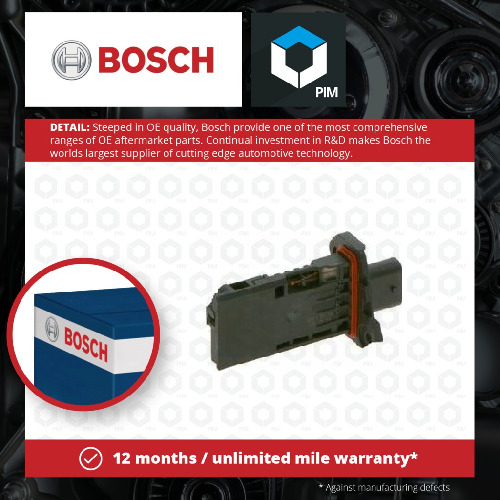 Bosch Air Mass Sensor 0281006597 [PM1265290]