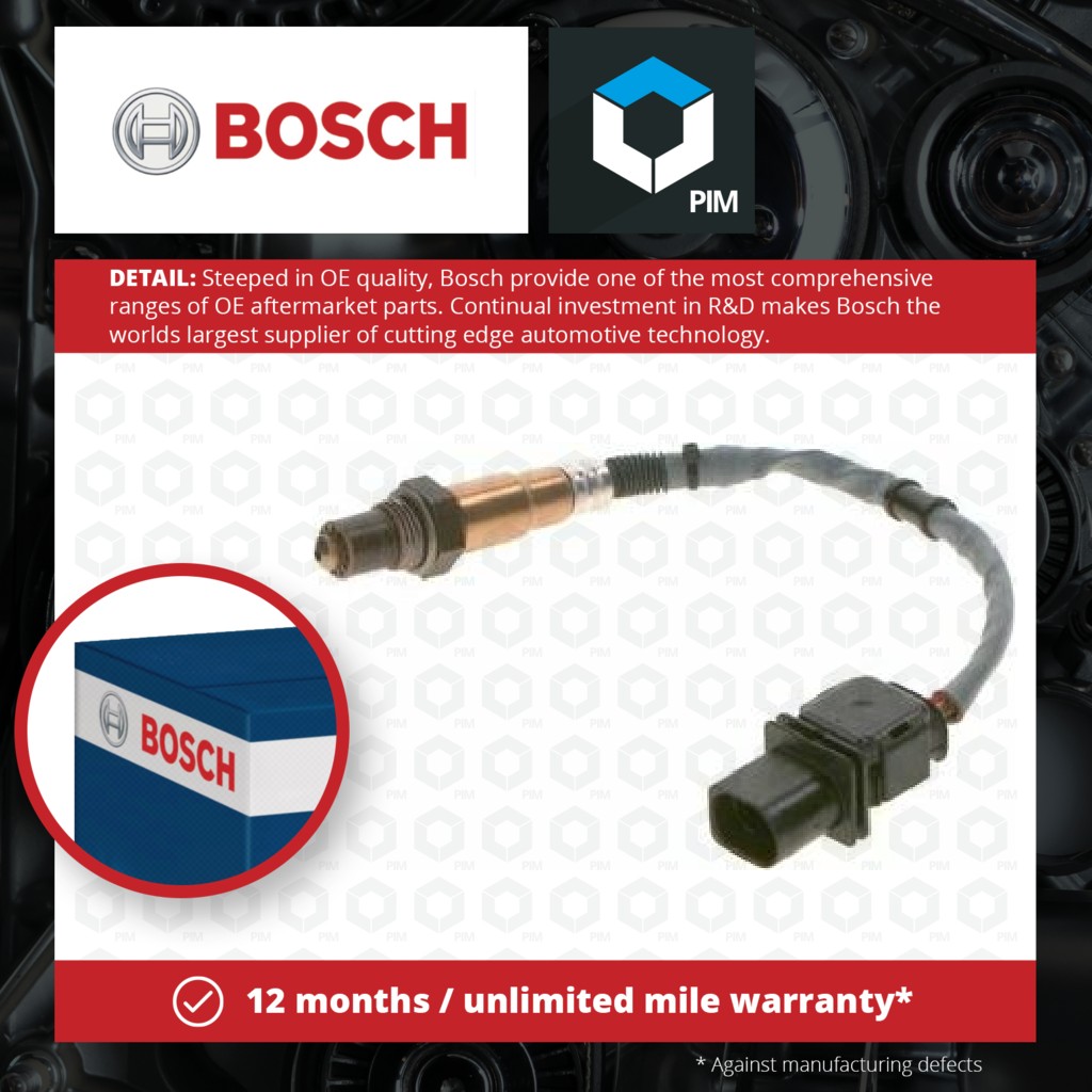 Bosch Lambda Sensor Post Cat 0281004579 [PM1265113]