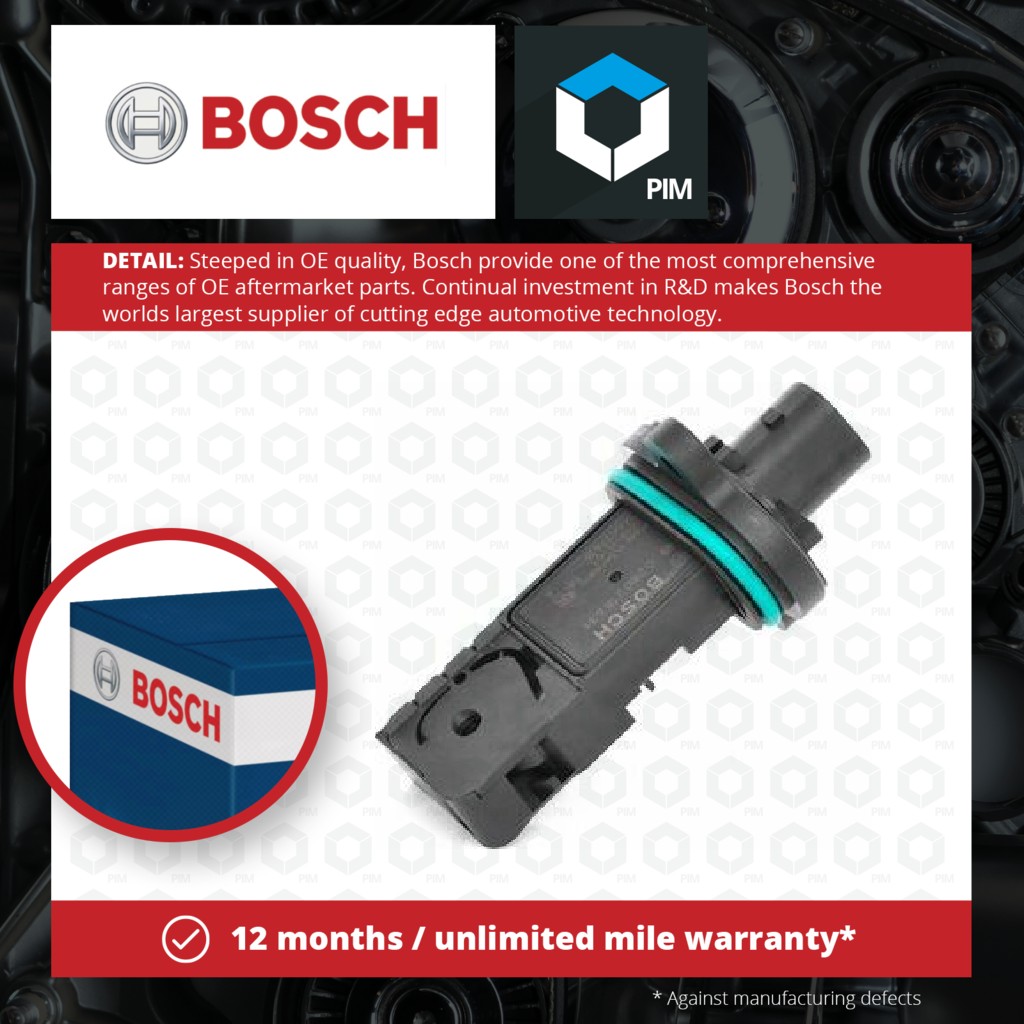 Bosch Air Mass Sensor 0280218431 [PM1264599]