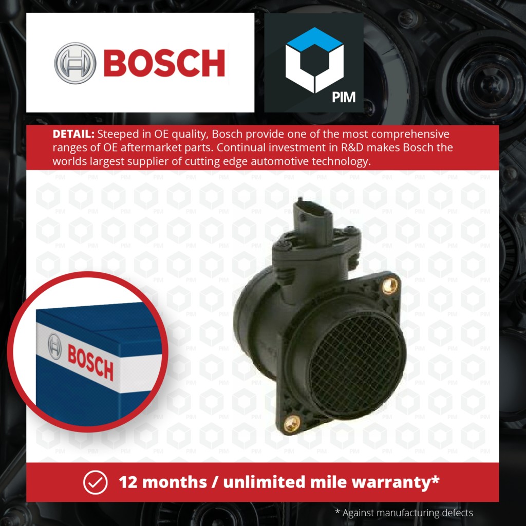 Bosch Air Mass Sensor 0280218382 [PM1264589]