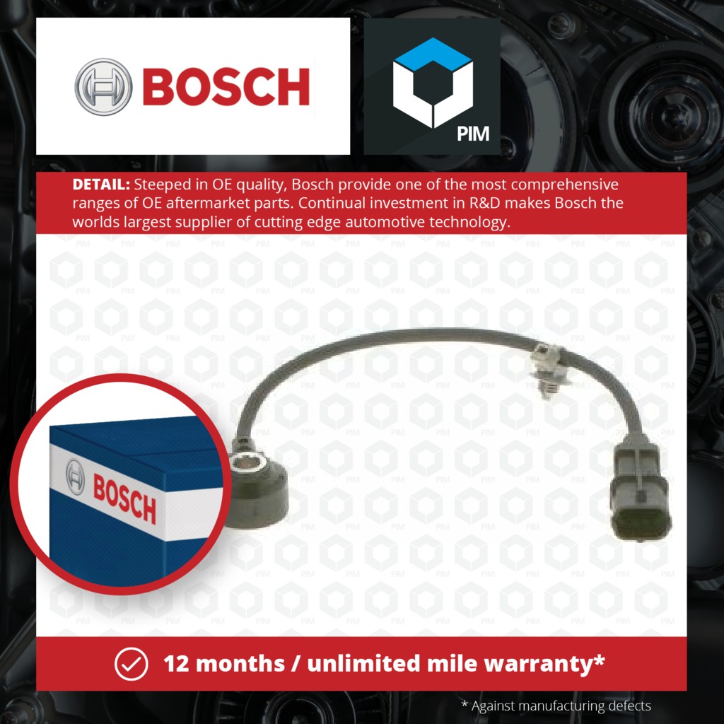 Bosch Knock Sensor 0261231330 [PM1261856]