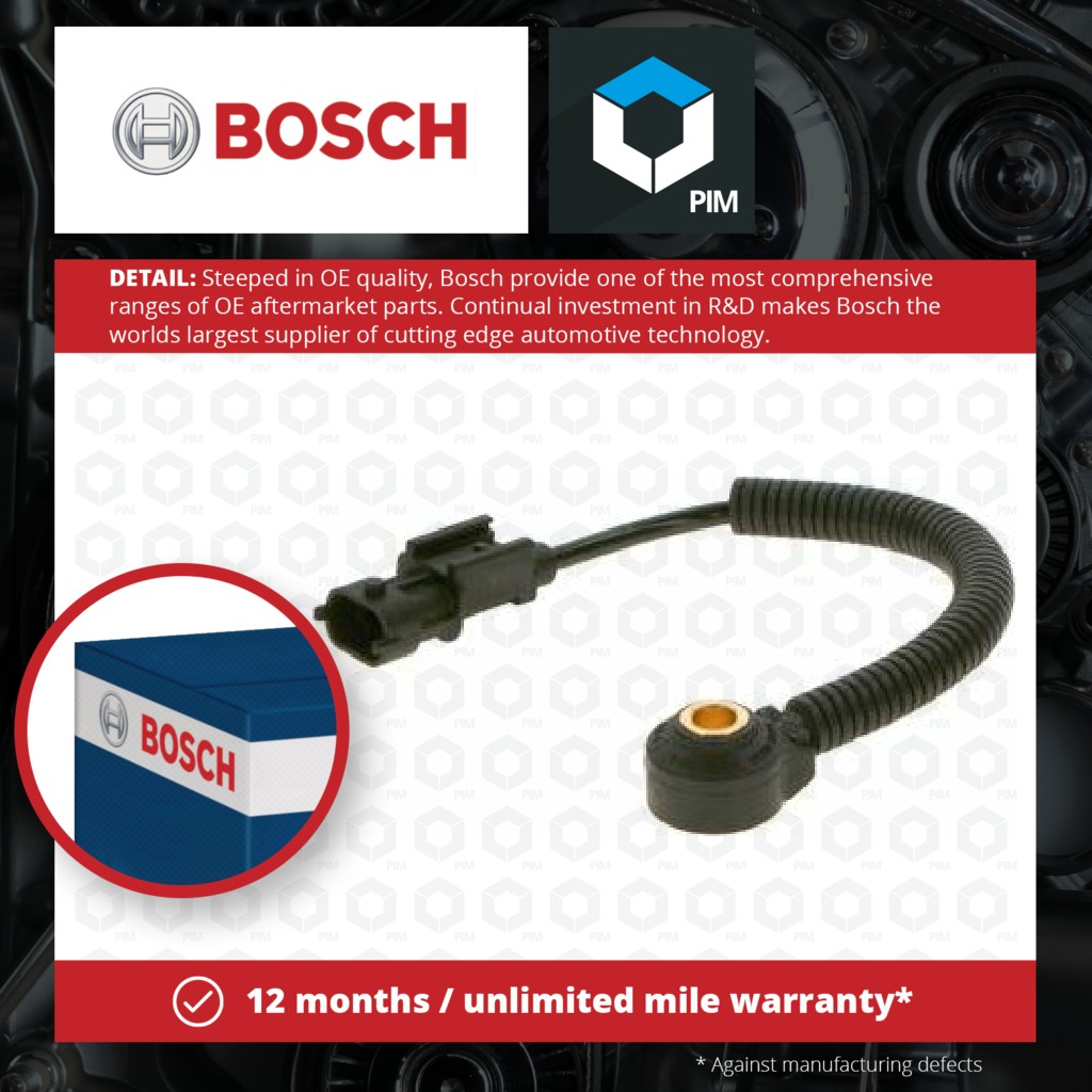 Bosch Knock Sensor 0261231226 [PM1261832]