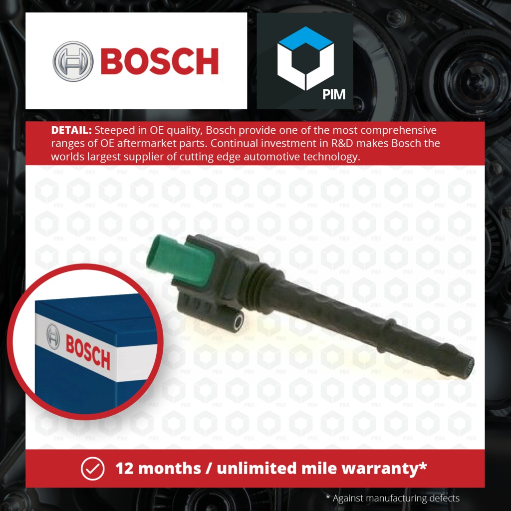 Bosch Ignition Coil 0221504707 [PM1259167]