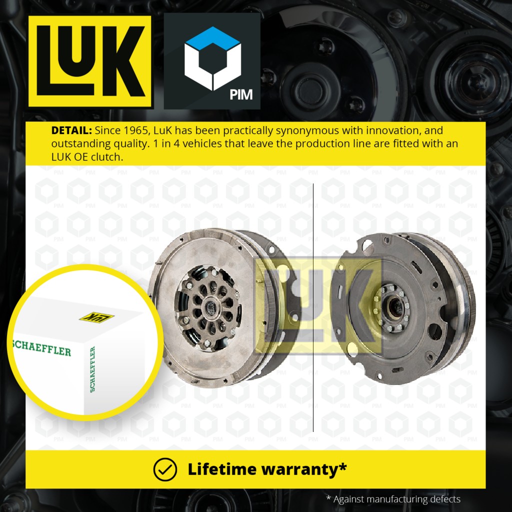 LuK Dual Mass Flywheel DMF (w/ bolts) 415070610 [PM1220366]