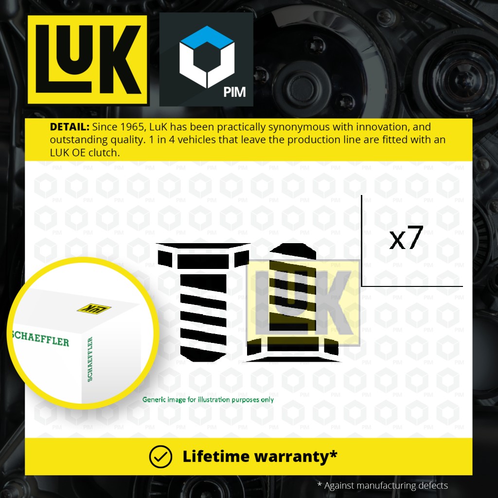 LuK DMF Flywheel Bolts 411025310 [PM1207240]