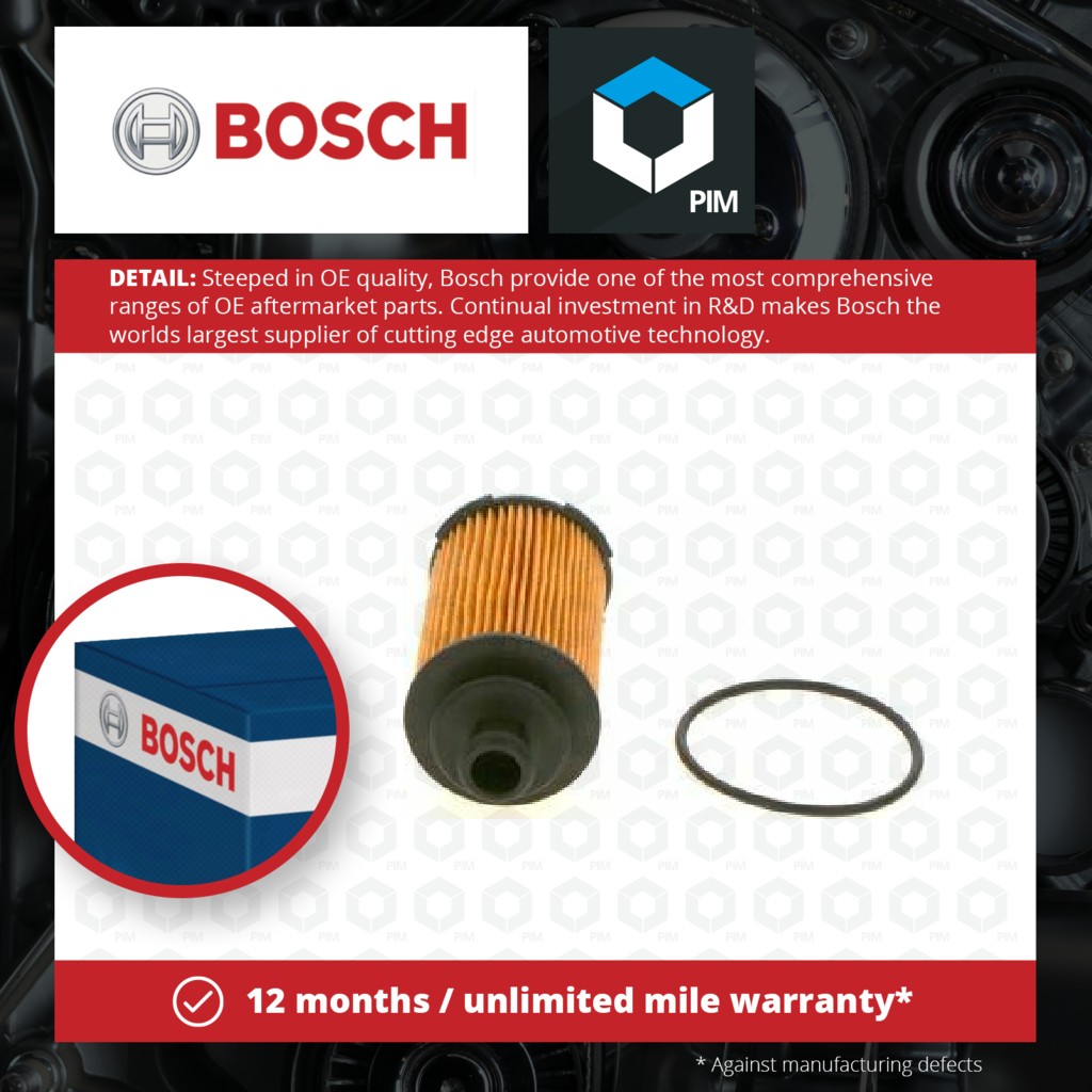 Bosch Oil Filter F026407214 [PM1209005]