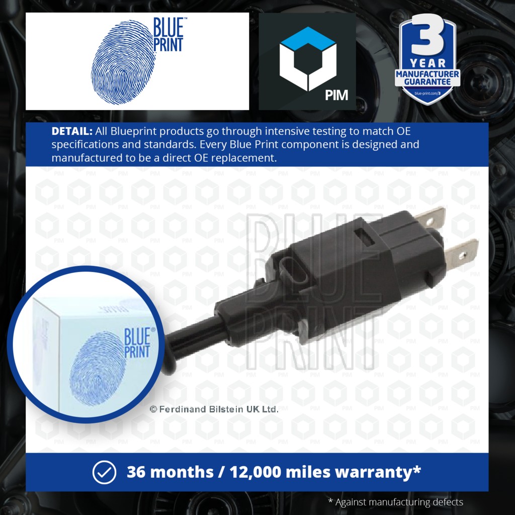 Blue Print Brake Light Switch Adg01405 [PM1208052]