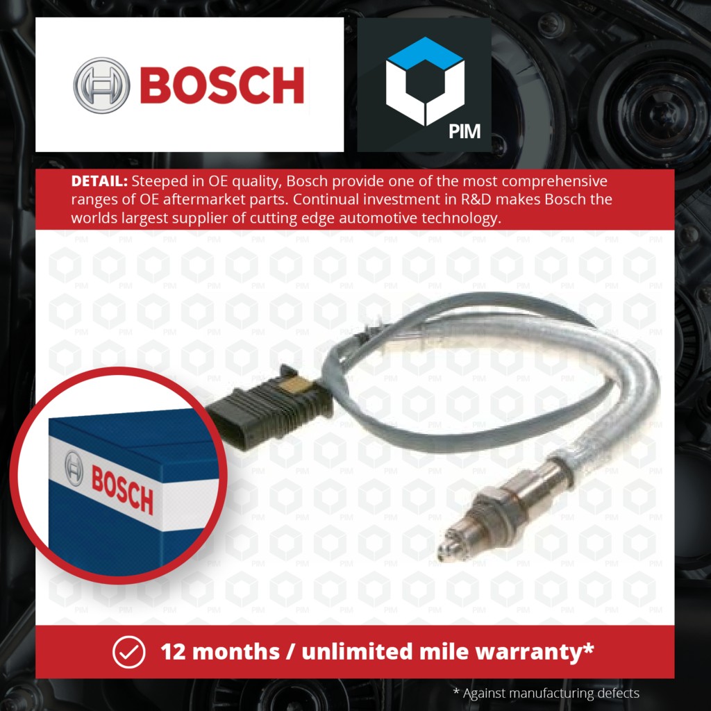 Bosch Lambda Sensor 0258030142 [PM1206571]