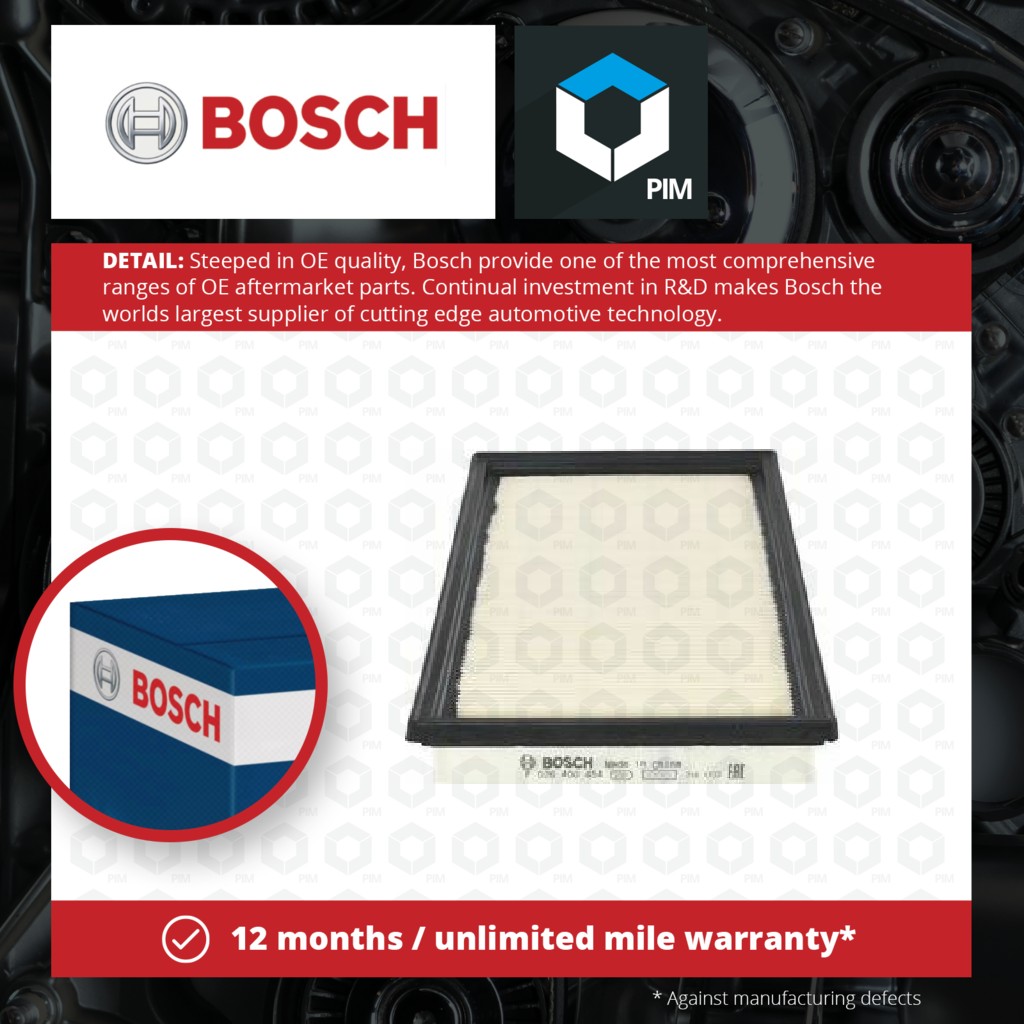 Bosch Air Filter F026400454 [PM1202881]