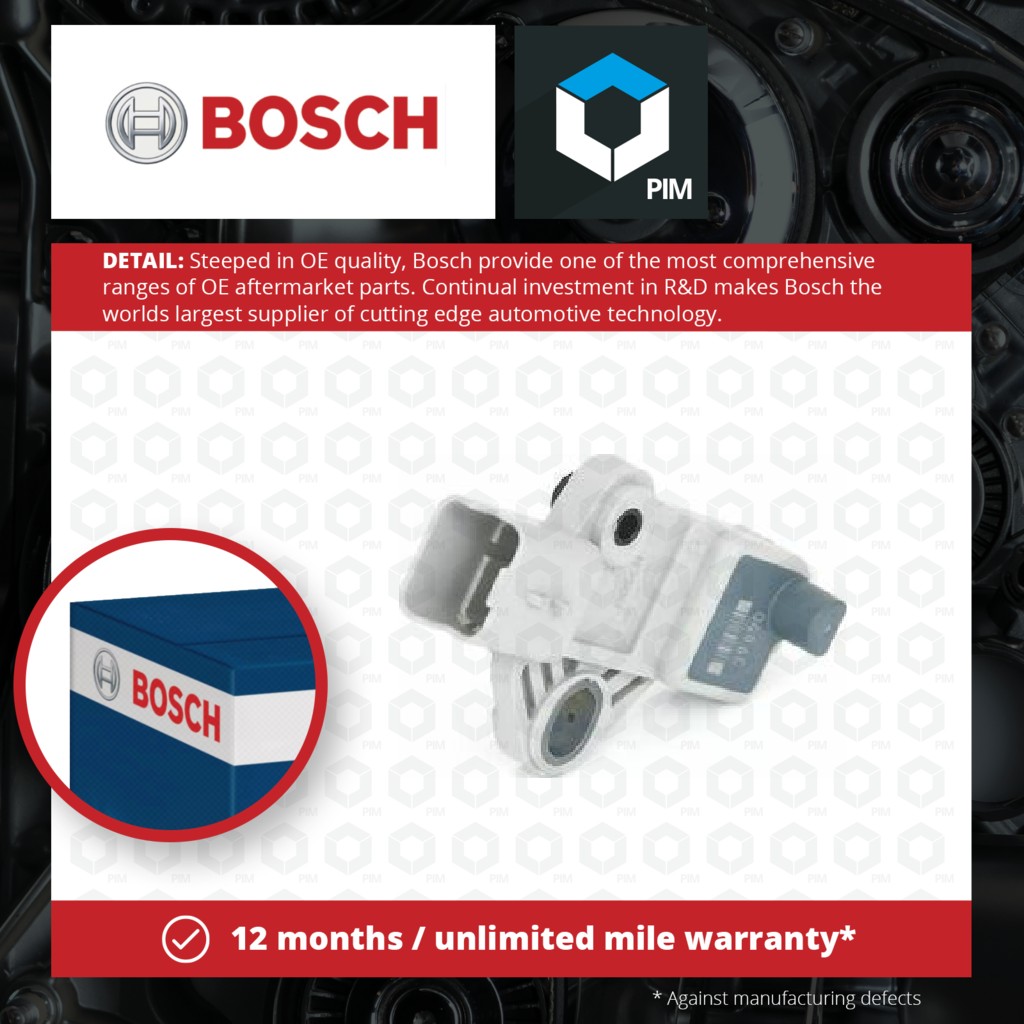 Bosch RPM / Crankshaft Sensor 0986280450 [PM1202766]