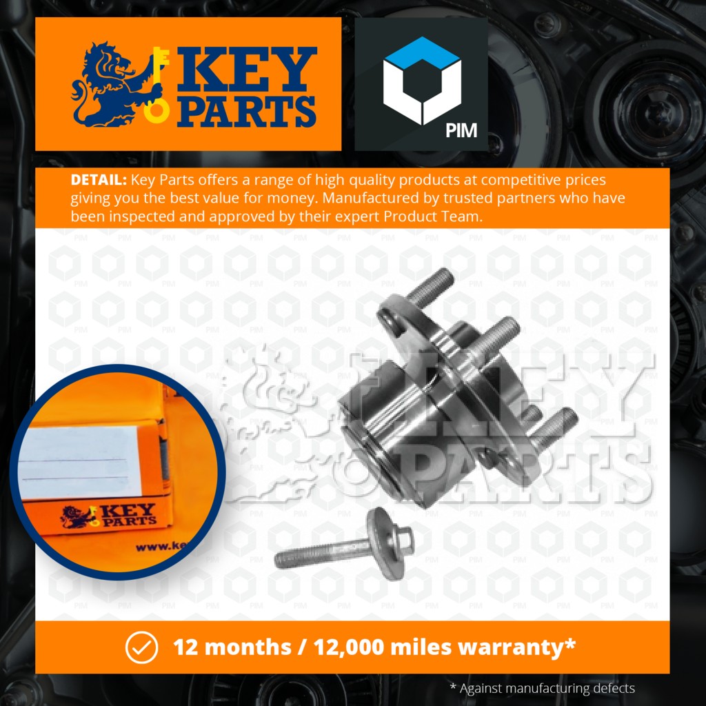 Key Parts Wheel Bearing Kit Front KWB994 [PM1190770]