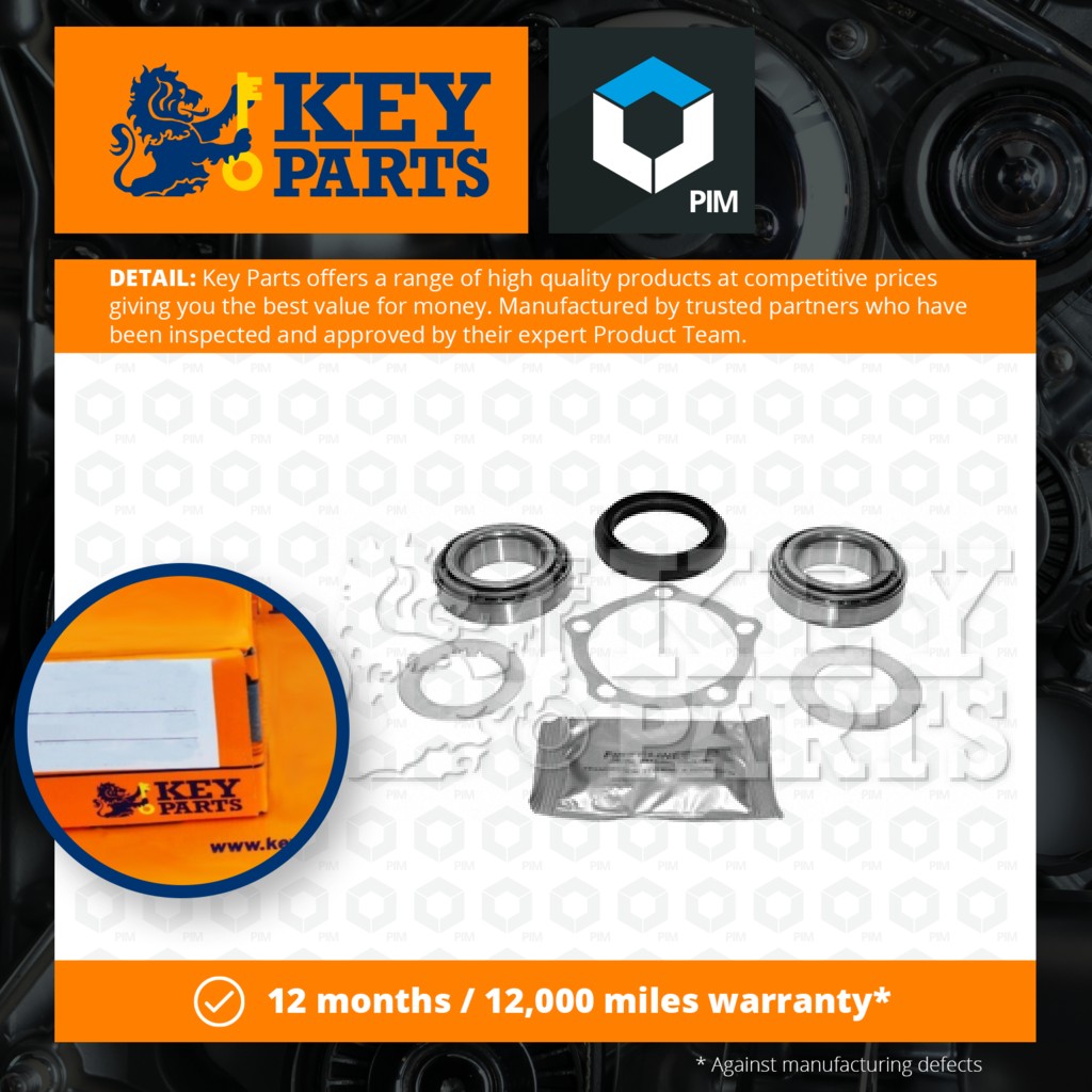 Key Parts Wheel Bearing Kit KWB551 [PM1190745]