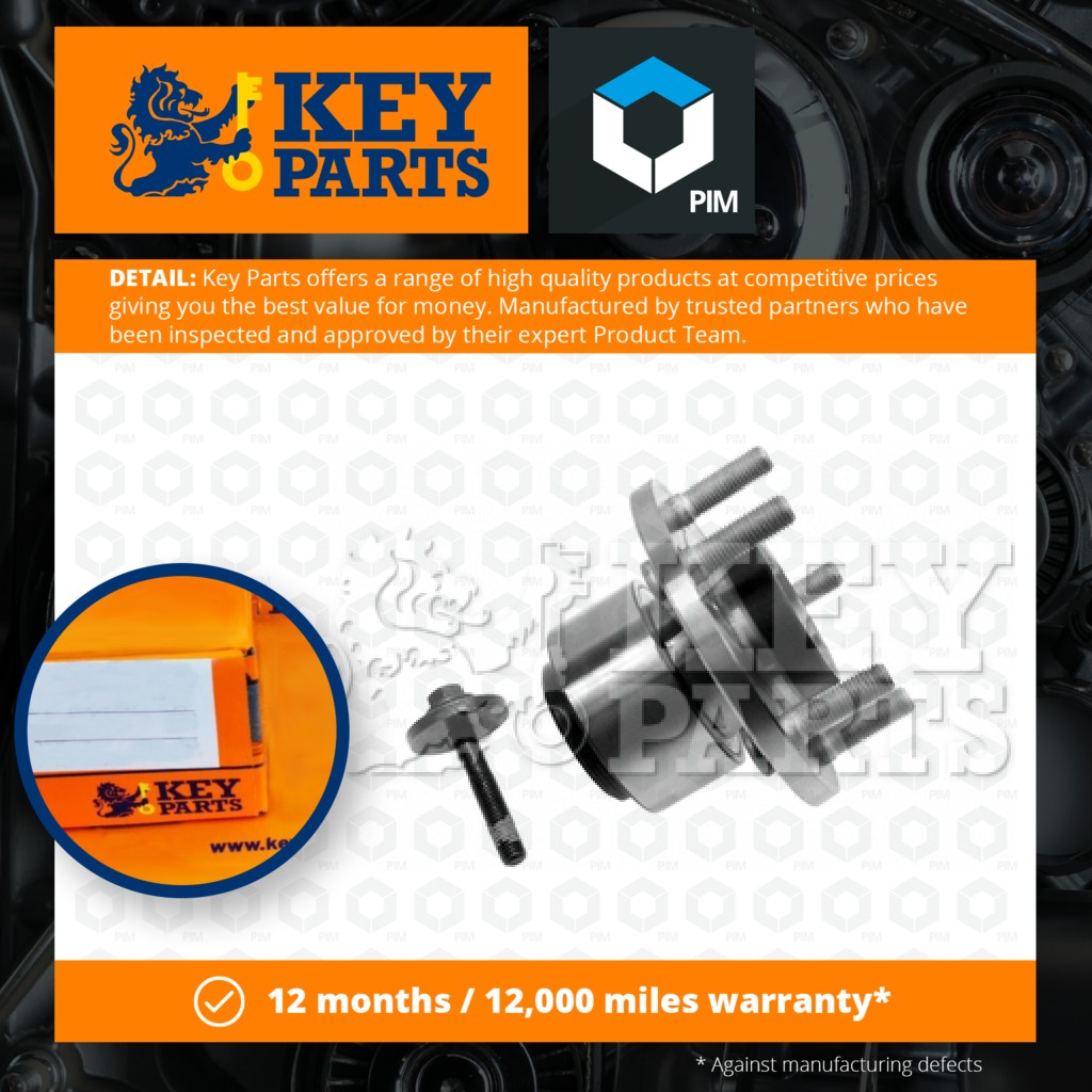 Key Parts Wheel Bearing Kit Front KWB1101 [PM1190690]