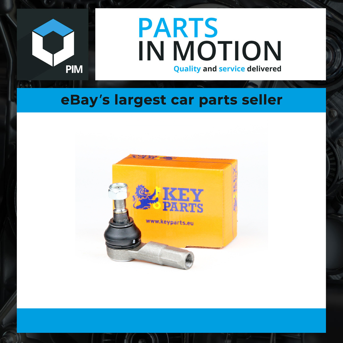 Key Parts Tie / Track Rod End KTR5415 [PM1190650]