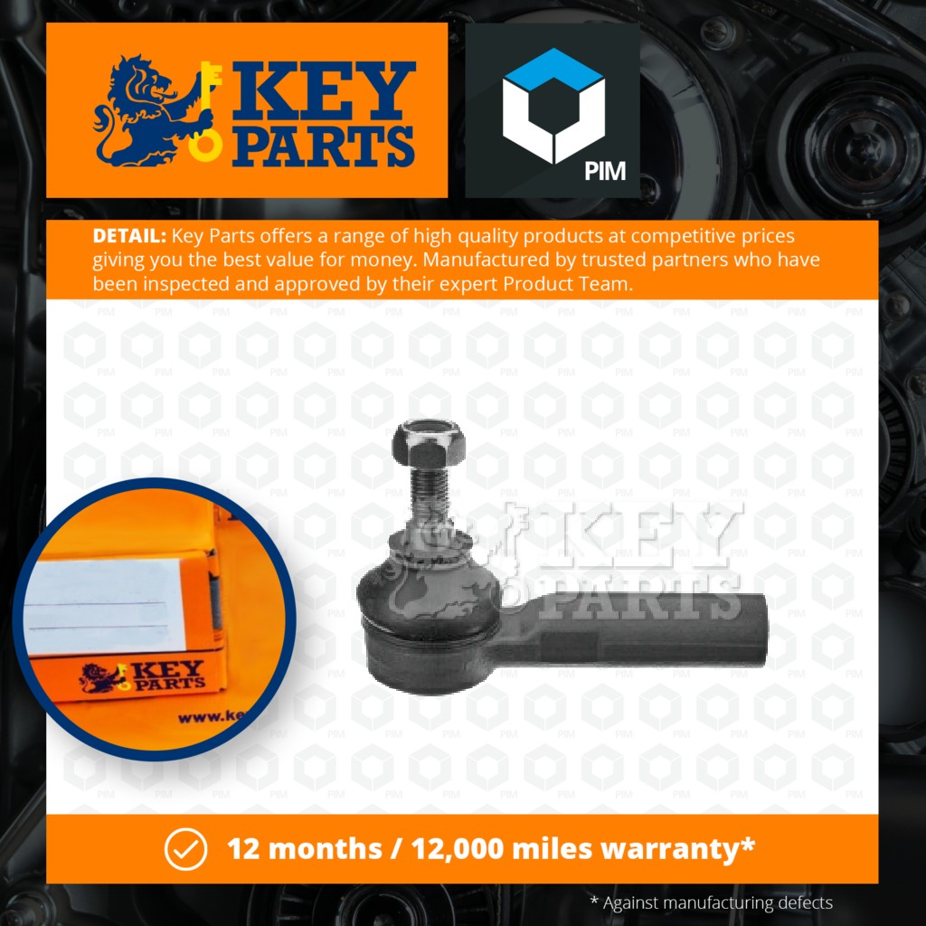 Key Parts Tie / Track Rod End KTR4465 [PM1190509]
