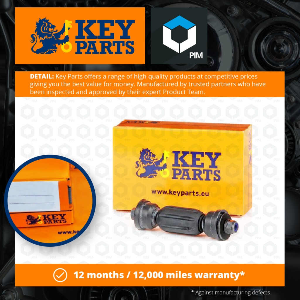 Key Parts Anti Roll Bar Link KDL6563 [PM1190431]