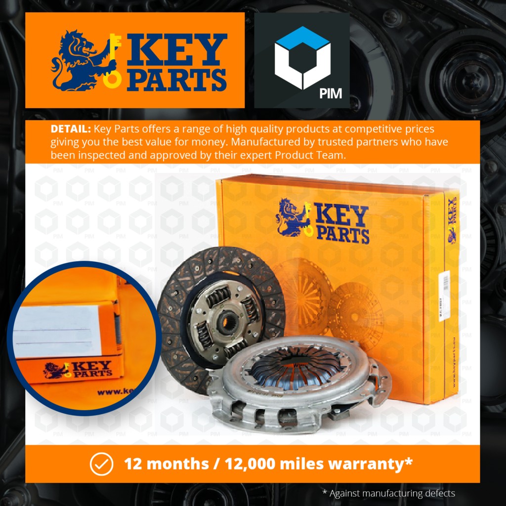 Key Parts Clutch Kit 2 piece (Cover+Plate) KC7807 [PM1190129]