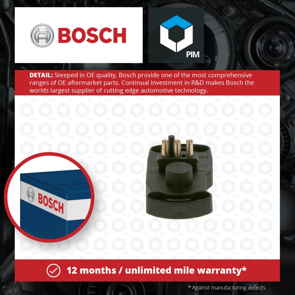 Bosch Accelerator Throttle Position Sensor F026T03021 [PM456903]