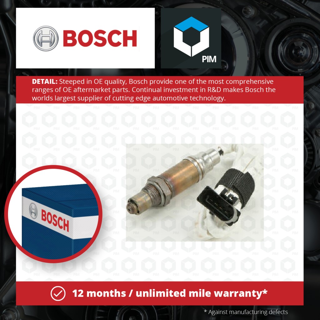Bosch Lambda Sensor F00HL00257 [PM1136817]