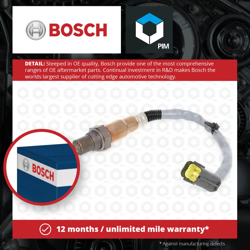 Bosch Lambda Sensor 0986AG2204 [PM1119581]