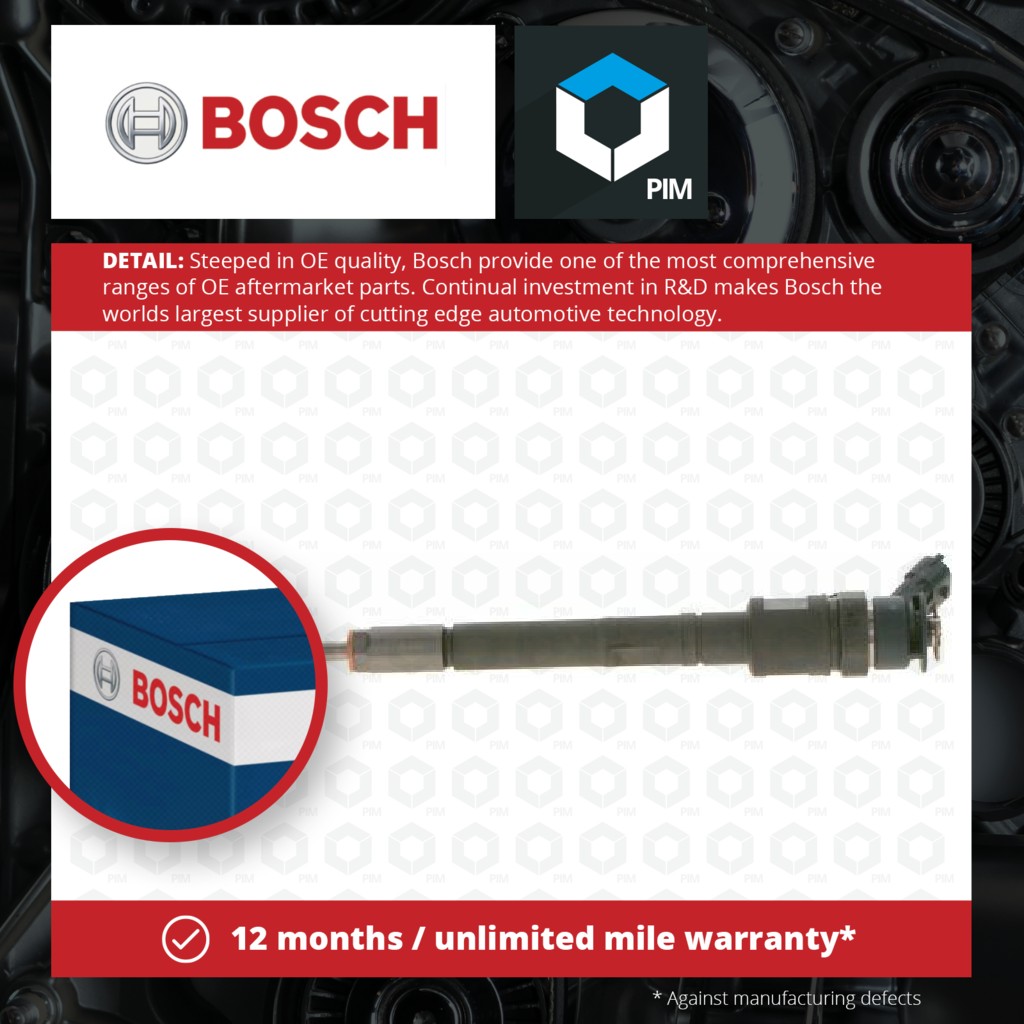 Bosch Diesel Fuel Injector 0986435150 [PM456217]