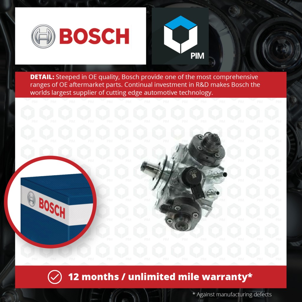 Bosch High Pressure Diesel Pump 0445010666 [PM1109650]