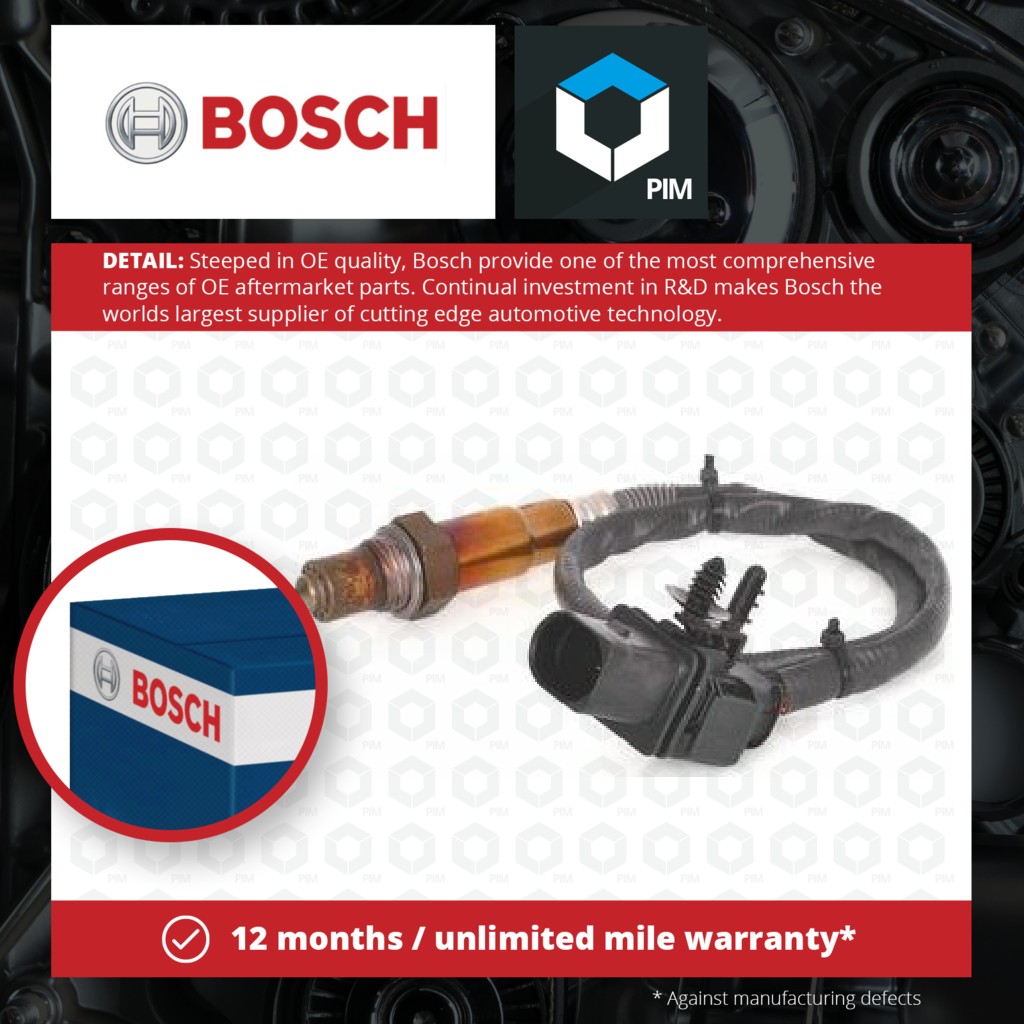 Bosch Lambda Sensor Pre Cat 0281004188 [PM1104552]