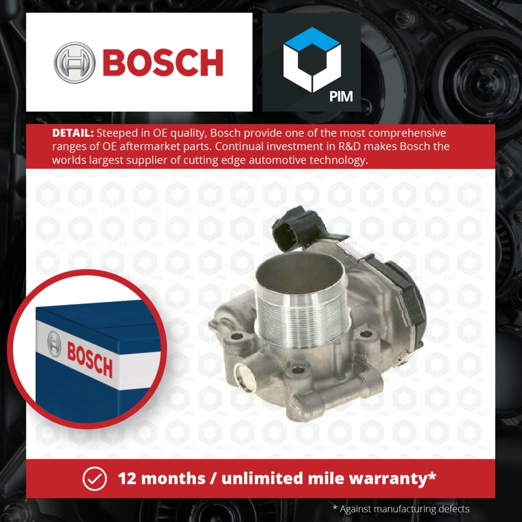 Bosch Throttle Body 0280750498 [PM1104259]