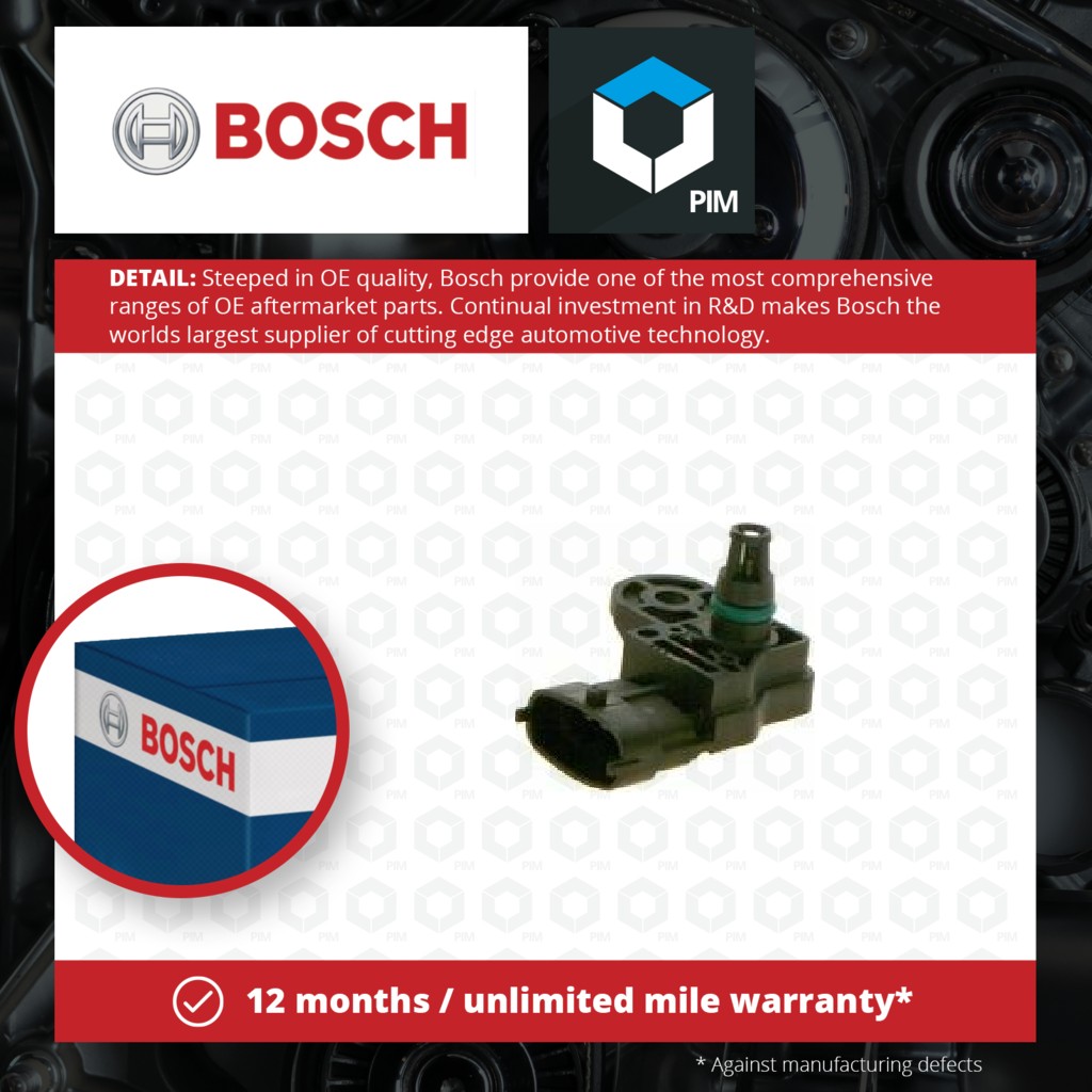 Bosch MAP Sensor 0261230268 [PM1101866]