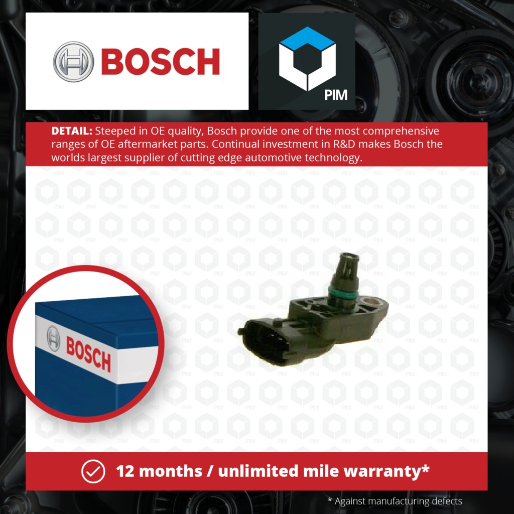 Bosch MAP Sensor 0261230247 [PM1101864]