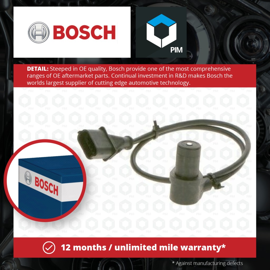 Bosch RPM / Crankshaft Sensor 0261210249 [PM1101837]