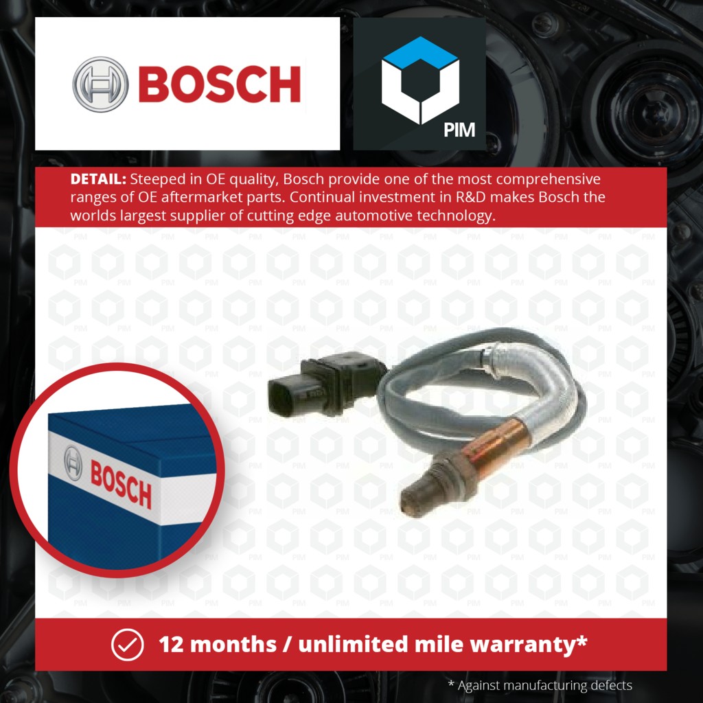 Bosch Lambda Sensor 0258017206 [PM1101490]