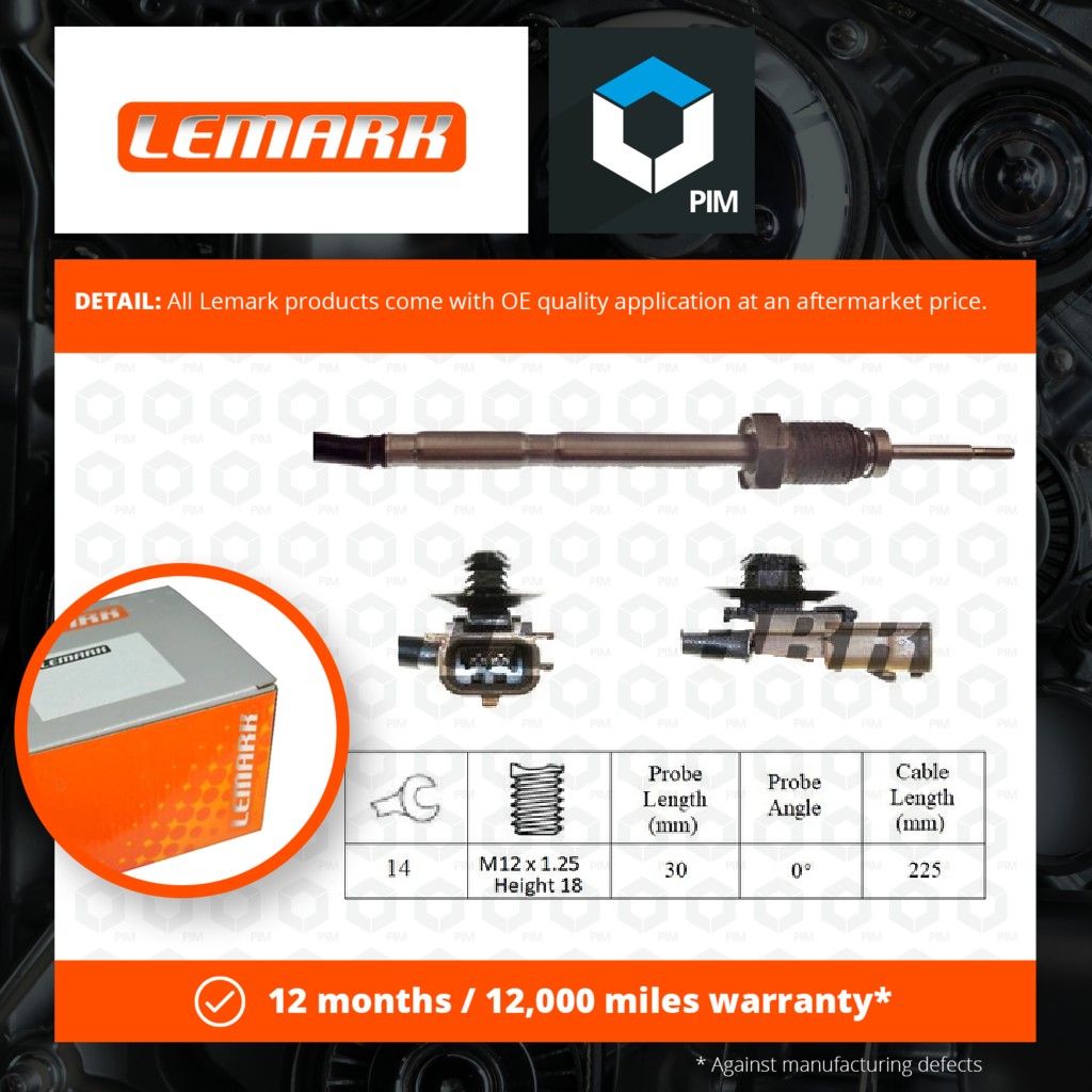 Lemark Exhaust Temperature Sensor LXT108 [PM1065805]