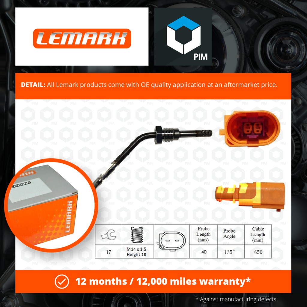 Lemark Exhaust Temperature Sensor LXT013 [PM1065711]