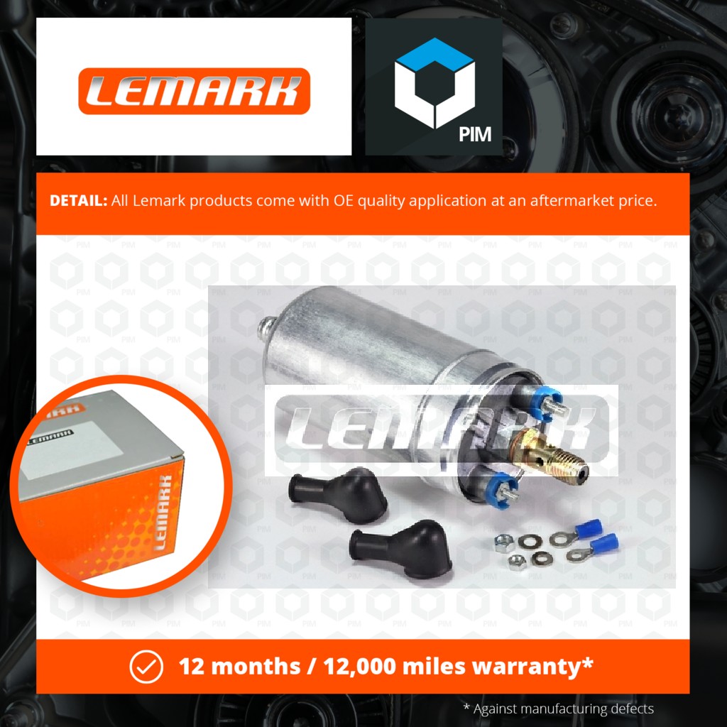 Lemark Fuel Pump In Line LFP065 [PM1062983]