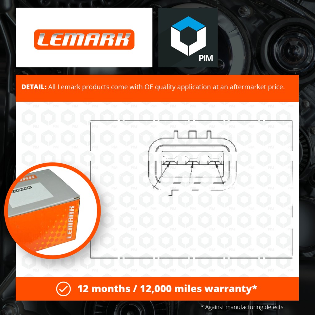 Lemark RPM / Crankshaft Sensor LCS541 [PM1062383]