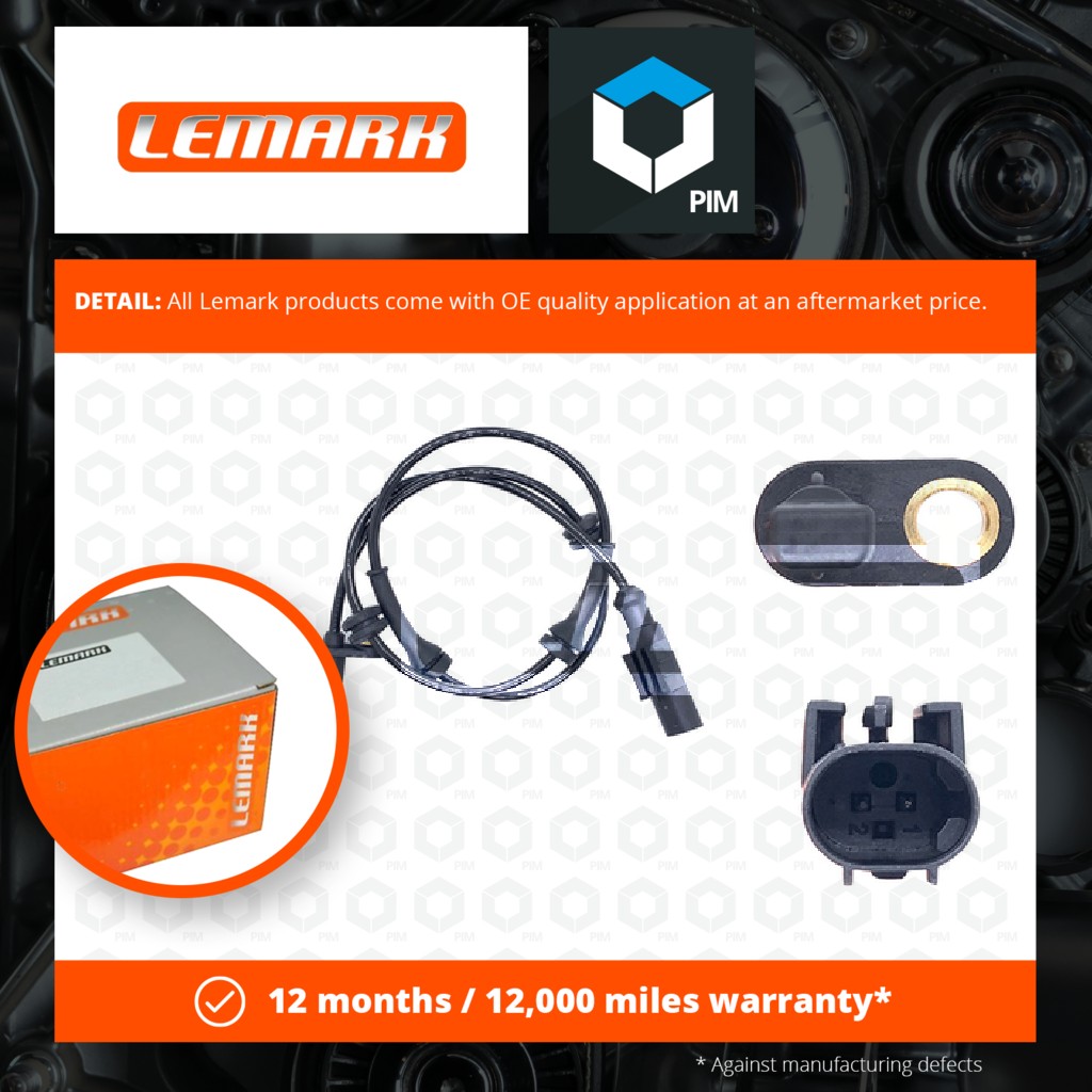 Lemark ABS Sensor Rear Right LAB637 [PM1060585]